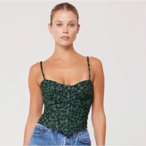 Resa Sienna Corset Top in Sparrow